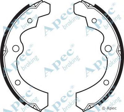 APEC BRAKING shu444 -  Комплект тормозных колодок